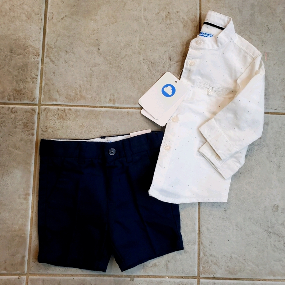 Boys Shirt and Short Set